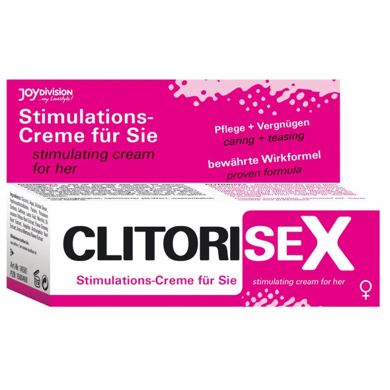 Clitorisex krema za stimulaciju zena